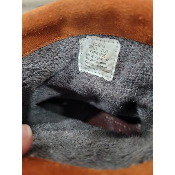 OluKai Womens Boots Size W 7 Brown Suede Laces Slouch‎ Ankle Fashion Boots - Picture 6 of 6